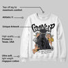 Black Cat 3s DopeSkill Sweatshirt Money Bag Coming Up Graphic