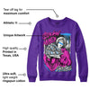 PURPLE Collection DopeSkill Purple Sweatshirt Stackin Mines Graphic