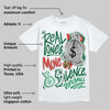 Concrete Rose 3s DopeSkill T-Shirt Real Ones Move In Silence Graphic