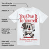 Samba OG White Better Scarlet DopeSkill T-Shirt Owe It To Yourself Graphic