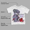 Indigo Haze 5s DopeSkill Toddler Kids T-shirt Broken Heart Graphic