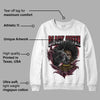 Burgundy 5s DopeSkill Sweatshirt New Black Queen Graphic