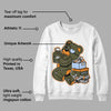 Olive 5s DopeSkill Sweatshirt Bear Steals Sneaker Graphic