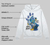 Royal Blue Collection DopeSkill Hoodie Sweatshirt Make Money Graphic