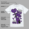 Field Purple 12s DopeSkill T-Shirt Love Sick Graphic