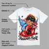 Black Toe 1s DopeSkill T-Shirt Heaven Sent Graphic