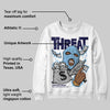 University Blue Collection DopeSkill Sweatshirt Under Threat Graphic