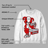 Red Cement 4S DopeSkill Sweatshirt Sneakerhead BEAR Graphic