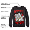 Satin Bred 1s DopeSkill Sweatshirt Sorry I've Been Trappin Graphic