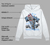 Powder Blue 9s DopeSkill Hoodie Sweatshirt True Love Will Kill You Graphic