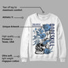 Midnight Navy 5s DopeSkill Sweatshirt Side Hustle Graphic