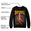 Black Taxi 12s DopeSkill Sweatshirt Thunder Dunk Graphic