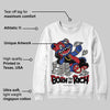 Rare Air 4s DopeSkill Sweatshirt Born To Be Rich Graphic