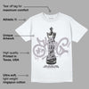 Cement Grey 2s DopeSkill T-Shirt King Chess Graphic