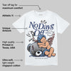 Midnight Navy 1s DopeSkill T-Shirt New No Days Off Graphic