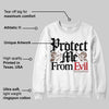 Olive 9s DopeSkill Sweatshirt Protect Me From Evil Graphic