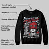 Black Metallic Reimagined 5s DopeSkill Sweatshirt Pretty Girl Swag Graphic