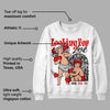 Cherry 12s DopeSkill Sweatshirt Looking For Love Graphic