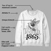 Off Noir 3s DopeSkill Sweatshirt Juneteenth 1865 Graphic