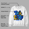 Royal Blue Collection DopeSkill Sweatshirt Talk Is Chip Graphic