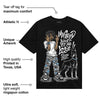 Black and White Collection DopeSkill T-Shirt My Grind Won't Let Me Lose Graphic
