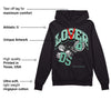 Green Glow 3s DopeSkill Hoodie Sweatshirt Loser Lover Graphic