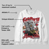 Fire Red “Black Tongue” 5s DopeSkill Sweatshirt Get Rich Graphic