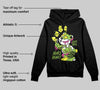 Neon Green Collection DopeSkill Hoodie Sweatshirt Make Money Graphic