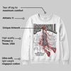 Cool Grey 9s DopeSkill Sweatshirt Thunder Dunk Graphic