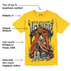 Vivid Sulfur 4s DopeSkill Yellow T-shirt Life or Die Graphic