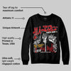 Red Collection DopeSkill Sweatshirt No Money No Lust Graphic
