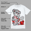 Grey Collection DopeSkill T-Shirt Broken Heart Graphic