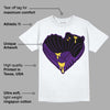Field Purple 12s DopeSkill T-Shirt Heart AJ 12 Graphic