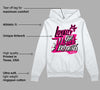 Fierce Pink 1s DopeSkill Hoodie Sweatshirt LOVE Graphic