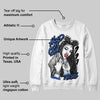 Awake NY x Racer Blue 5s DopeSkill Sweatshirt New H.M.O Graphic