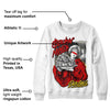 Fire Red 3s DopeSkill Sweatshirt Stackin Mines Graphic