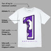 Dunk Purple Championship Court White DopeSkill T-Shirt No.1 Graphic