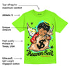 Neon Green Collection DopeSkill Neon Green T-shirt Heaven Sent Graphic