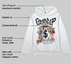 Black Toe 14s DopeSkill Hoodie Sweatshirt Money Bag Coming Up Graphic