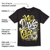 Yellow Snakeskin 11s DopeSkill T-Shirt No Days Off Graphic