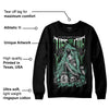 Green Glow 1s DopeSkill Sweatshirt Life or Die Graphic