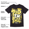 Yellow Snakeskin 11s DopeSkill T-Shirt New Paid In Full Graphic