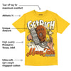 Vivid Sulfur 4s DopeSkill Yellow T-shirt Get Rich Graphic