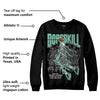 Green Glow 3s DopeSkill Sweatshirt Thunder Dunk Graphic