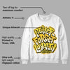 Vivid Sulfur 4s DopeSkill Sweatshirt Never Forget Loyalty Graphic