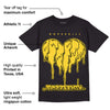 Black Tour Yellow AJ 4 Thunder DopeSkill T-Shirt Juneteenth Heart Graphic