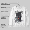 Black Cat 3s DopeSkill Sweatshirt Money Talks Graphic