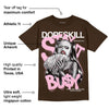 Neapolitan 11s DopeSkill Velvet Brown T-shirt Stay It Busy Graphic