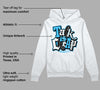 University Blue Toe 1s DopeSkill Hoodie Sweatshirt Talk Is Chip Graphic