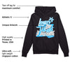 University Blue 2s DopeSkill Hoodie Sweatshirt LOVE Graphic